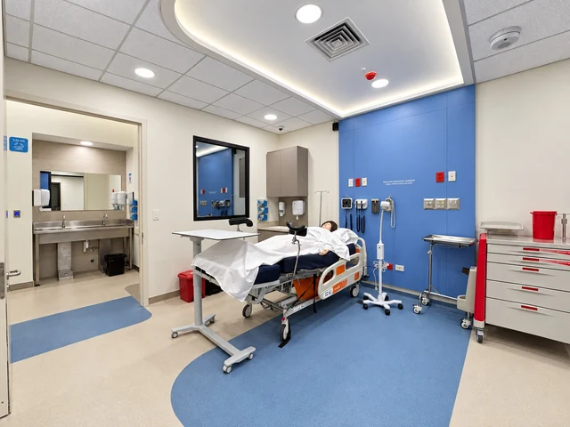 Hospital de Simulación: vista del espacio 5